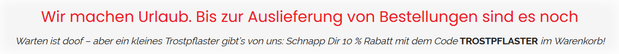 Urlaubsbanner